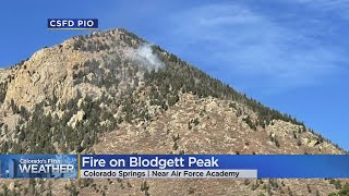 Blodgett Peak Fire PreEvacuation Notices Issued For Some Colorado Springs Residents [upl. by Atiner]