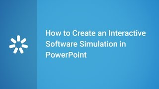 How to Create an Interactive Software Simulation in PowerPoint [upl. by Fabrianne440]