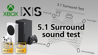 Xbox Audio test I 4K HDR 51 Dolby Atmos DTS I Series X S [upl. by Alick]