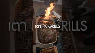 เตา PKGRILLS ใช้ง่ายแข็งแรงจัด เนิร์ดเนื้อ PK Grill จาก Ray’s BBQ Supply สเต็ก steak ย่างเนื้อ [upl. by Demha201]