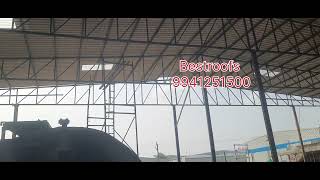 Metal roofing contractors warehouse roofing Factory shed contractors Industrial roofing 9941251500 [upl. by Weissmann537]