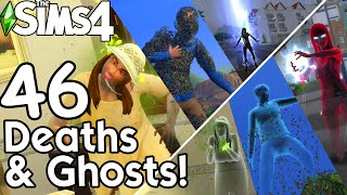 The Sims 4 Guide to ALL 46 DEATH TYPES and Ghost Abilities 2024 [upl. by Brass]