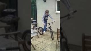 Trials bike riding Old school vid My bro Onza Cyclo trials bike onza brother trials family [upl. by Tselec]