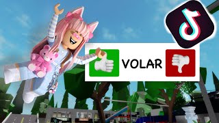 🤨Pruebo Hacks para volar en Brookhaven 😅Roblox [upl. by Eerok889]