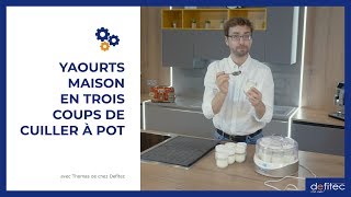 Comment utiliser une yaourtière  Rien de plus simple que de faire ses yaourts maison [upl. by Eirased327]