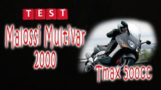 Tmax 500 accelerazione Malossi Multivar 2000 [upl. by Elesig]