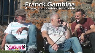 Les Rdv CulturL avec Franck Gambina [upl. by Anaert715]