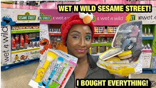 WET N WILD SESAME STREET COLLECTION wetnwild makeup sesamestreet [upl. by Aicile587]