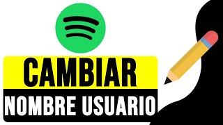 Cómo CAMBIAR NOMBRE de USUARIO en SPOTIFY 2024  Editar Nombre de Usuario Spotify [upl. by Emiline]