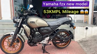 New Yamaha Fzx Detailed Review  Mileage Test [upl. by Nyra]