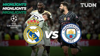 HIGHLIGHTS  Real Madrid 33 Man City  UEFA Champions League 202324  4tos  TUDN [upl. by Thema77]