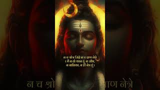 Most Powerful MantraNirvana Shatakam part1 shorts viralvideo ytshorts mahadev mahakal [upl. by Llenroc]