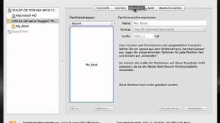 Tutorial WD My Book für Mac OSX formatieren [upl. by Assil810]