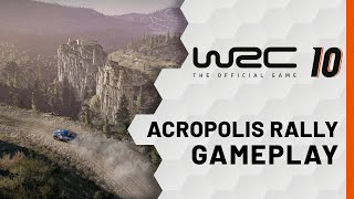 WRC 10  Gameplay Rallye de l’Acropole [upl. by Celtic]