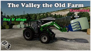 FS22  quotContracting hay amp silagequot The Valley the Old Farm  3  Farming simulator 22  PS5 [upl. by Madalyn45]