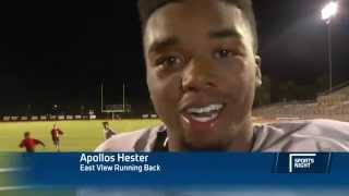 TWC News Austin High School Blitz Interview with Apollos Hester [upl. by Alano525]