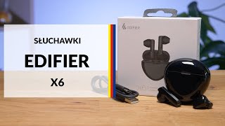 Słuchawki Edifier X6 – dane techniczne – RTV EURO AGD [upl. by Kassab508]