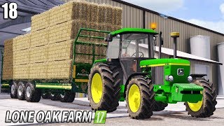 NEW TRACTOR amp HAPPY COWS  Lone Oak Farm  Farming Simulator 17  18 [upl. by Tjon]