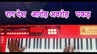 Raag Desh  Aroh Avroh Pakad raagdesh raag mahimusicxyz [upl. by Dorry]