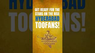 Hyderabad Toofans are bringing the storm—watch out the Toofan is here to shine [upl. by Lladnik695]