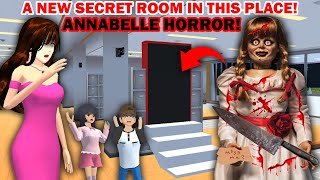 HORROR SECRET ZOMBIE ANNABELLE HAUNTED HORROR SECRET ROOM IN THIS PLACE  SAKURA SCHOOL SIMULATOR [upl. by Gettings]