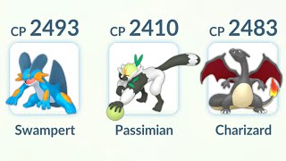 First time using PASSIMIAN in Pokemon GO [upl. by Suedaht]