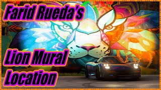 Forza Horizon 5  Farid Rueda’s Lion Mural Location in Playa Azul  Photo Challenge [upl. by Sneve104]