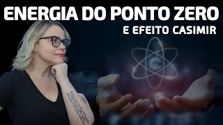 FÍSICA QUÂNTICA EFEITO CASIMIR E ENERGIA DO PONTO ZERO [upl. by Treharne]