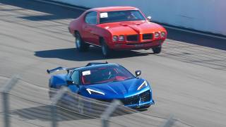 1969 Pontiac Firebird 400 vs 1800 HP Dodge RAM vs Chevy Nova vs Camaro vs Corvette C8 amp More [upl. by Anir]