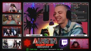 ARIatHome FULL performance on AustinShow ft Mizkif Moist Cr1tikal Tubbo Emiru [upl. by Gibert851]