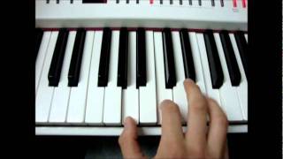 How To Play quotSIDO  Schlechtes Vorbildquot on Piano [upl. by Wakerly]