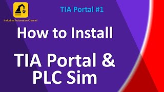 TIA Portal 1 Test version of Siemens Step7 TIA Portal V15 amp V16 and PLCSIM [upl. by Pieter836]