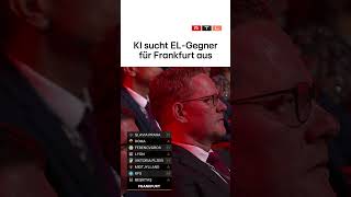 KI sucht Frankfurts Gegner aus  UEFA Europa League Auslosung [upl. by Enilav]