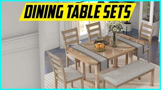 Top 5 Best Dining Table Sets for 2023 [upl. by Luella]