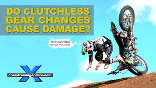 Should I use the clutch to change gears on dirt bikes︱Cross Training Enduro [upl. by Derina]