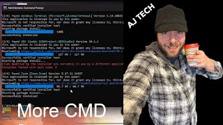AJ TECH More Command Prompt [upl. by Aurthur]