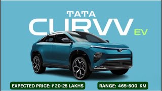 Tata CURVV EV Electric car  Expected Price  Range  Specifications [upl. by Noivaz408]