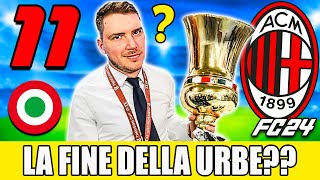 LA FINE DELLA URBE ETERNA LA FINALE di COPPA ITALIA  EA FC 24 CARRIERA PS5 11 [upl. by Althee]