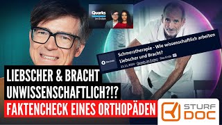 Liebscher und Bracht in Quarks Ist die Kritik gerechtfertigt Faktencheck vom Orthopäden [upl. by Broeker618]