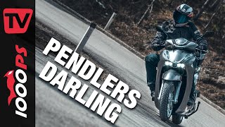 Honda SH350i Test 2021  Pendlers Liebling mit größerem Motor [upl. by Fin]