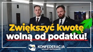 Kwota wolna od podatku musi wzrosnąć [upl. by Oetomit]