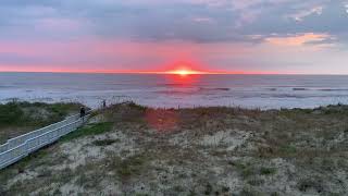 Sunrise on the beach Corolla NC [upl. by Aliakam]