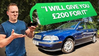 Flipping A £195 Car For Profit In 24 Hours [upl. by Ford420]