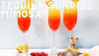 TEQUILA SUNRISE MIMOSA  ANITAS DELIGHTS [upl. by Atinuahs]