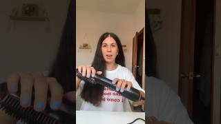 😱CEPILLO ALISADOR DE SHEIN pelo cabello reaction peinados [upl. by Ahseyi]