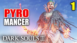 DARK SOULS 3 PYROMANCER 2024 1  YUDEX GUNDYR ESPADA DE ASTORA E VORDT DO VALE BOREAL [upl. by Eileek780]