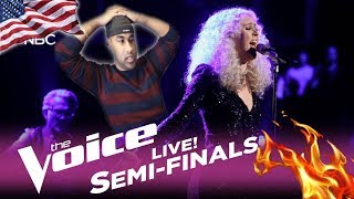 The Voice 2017 Chloe Kohanski  Semifinals “I Want to Know What Love Is”  REACTION [upl. by Alister]