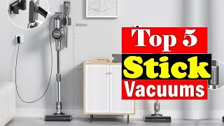 ✅Top 5 Best Stick Vacuums in 2024  Best Stick Vacuums [upl. by Gaiser]