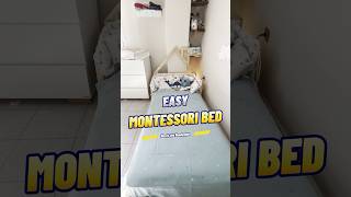 Montessori Bed montessori montessoribed babysleep parenting diy [upl. by Odraude]