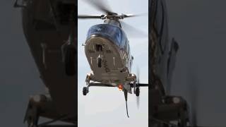 AgustaWestland AW109 landing  Leonardo helicopters helicopter aviation shorts [upl. by Alletsyrc659]